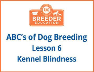 Kennel Blindness Course
