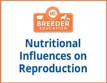 Nutritional Influences on Reproduction - Free Course
