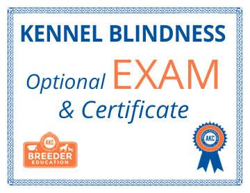 Kennel Blindness Exam