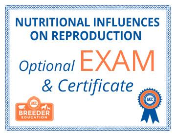 Nutritional Influences on Reproduction - Exam